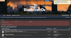 Desktop Screenshot of bushcraftoz.com